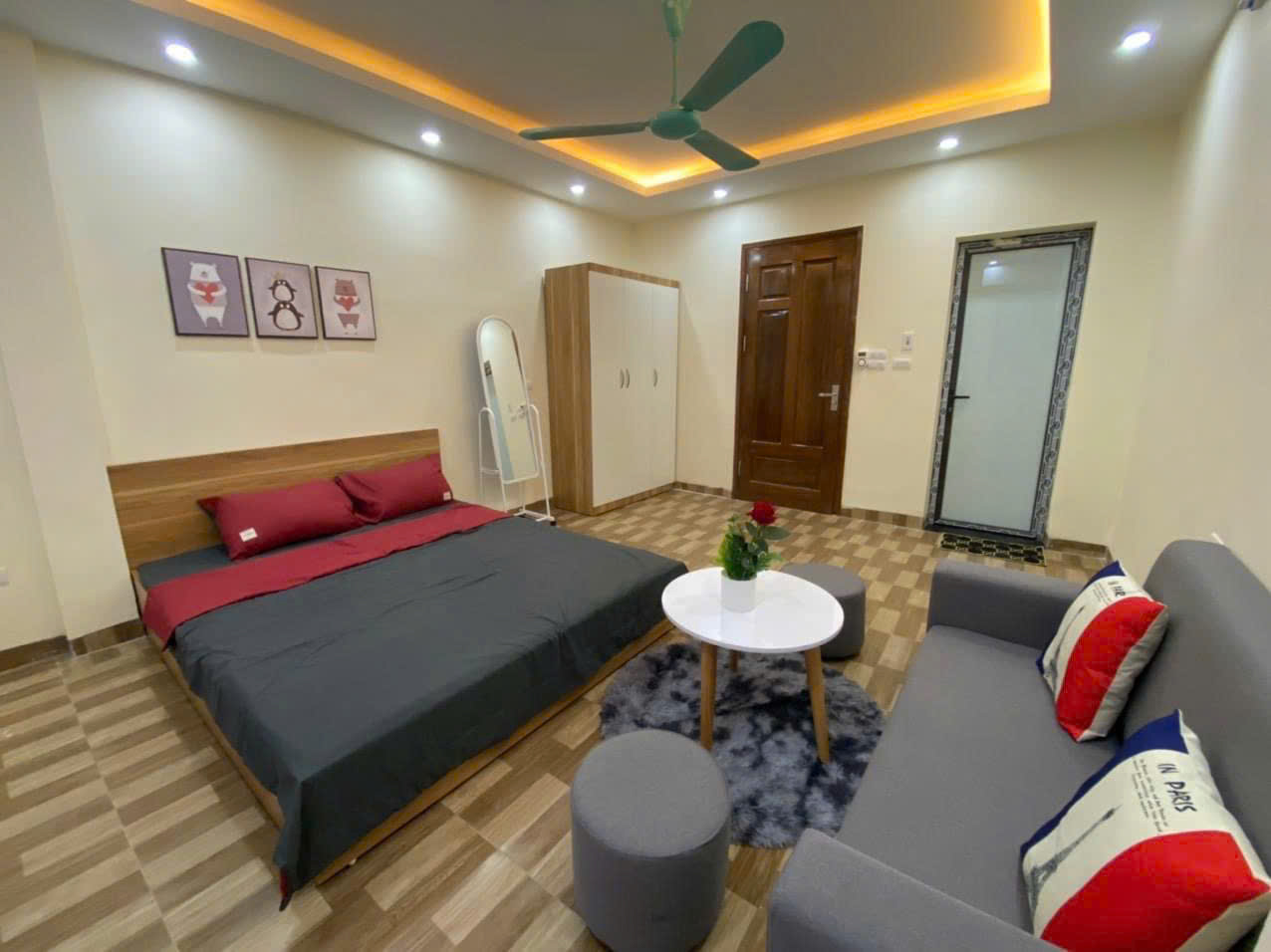 Cho thuê nhà KĐT Đền Lừ 5 tầng x 35m2, 3 ngủ, KD, online, VP, ở gia đình 14 Triệu - Ảnh 2